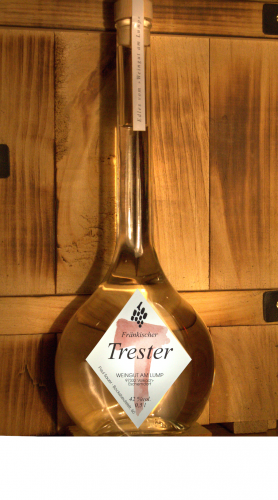 Fränkischer Trester    * 0,5l  weiße Herzflasche