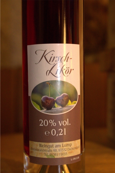 Shop Weingut am Lump - Kirsch- Likör 0,2 l